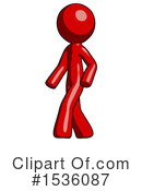 Red Design Mascot Clipart #1536087 by Leo Blanchette