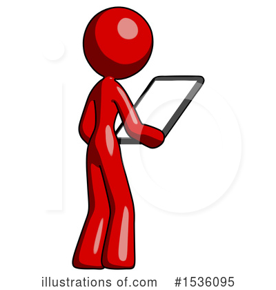 Royalty-Free (RF) Red Design Mascot Clipart Illustration by Leo Blanchette - Stock Sample #1536095