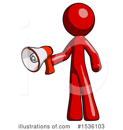 Royalty-Free (RF) Red Design Mascot Clipart Illustration by Leo Blanchette - Stock Sample #1536103