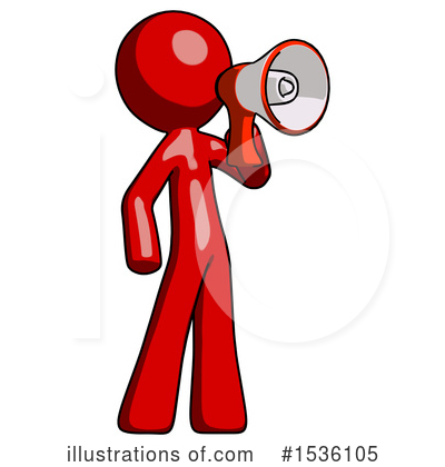 Royalty-Free (RF) Red Design Mascot Clipart Illustration by Leo Blanchette - Stock Sample #1536105