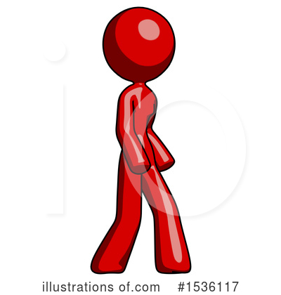 Royalty-Free (RF) Red Design Mascot Clipart Illustration by Leo Blanchette - Stock Sample #1536117