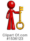 Red Design Mascot Clipart #1536123 by Leo Blanchette