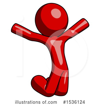 Royalty-Free (RF) Red Design Mascot Clipart Illustration by Leo Blanchette - Stock Sample #1536124