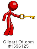 Red Design Mascot Clipart #1536125 by Leo Blanchette