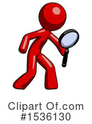Red Design Mascot Clipart #1536130 by Leo Blanchette