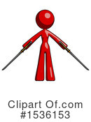 Red Design Mascot Clipart #1536153 by Leo Blanchette