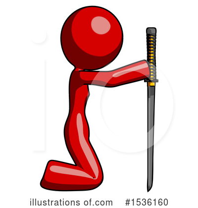 Royalty-Free (RF) Red Design Mascot Clipart Illustration by Leo Blanchette - Stock Sample #1536160