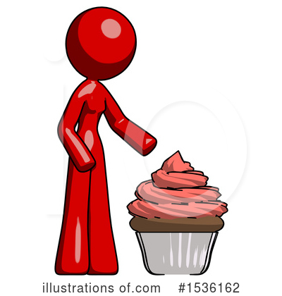 Royalty-Free (RF) Red Design Mascot Clipart Illustration by Leo Blanchette - Stock Sample #1536162