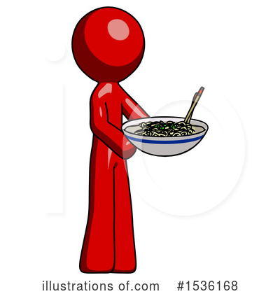 Royalty-Free (RF) Red Design Mascot Clipart Illustration by Leo Blanchette - Stock Sample #1536168