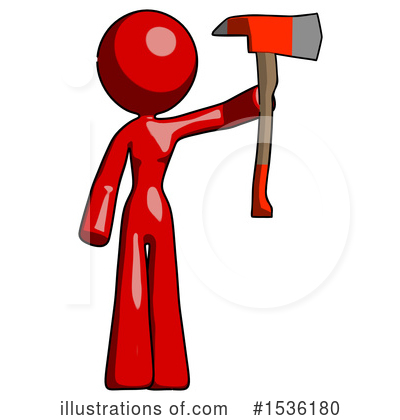 Royalty-Free (RF) Red Design Mascot Clipart Illustration by Leo Blanchette - Stock Sample #1536180