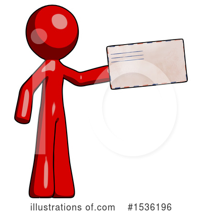 Royalty-Free (RF) Red Design Mascot Clipart Illustration by Leo Blanchette - Stock Sample #1536196