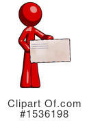 Red Design Mascot Clipart #1536198 by Leo Blanchette
