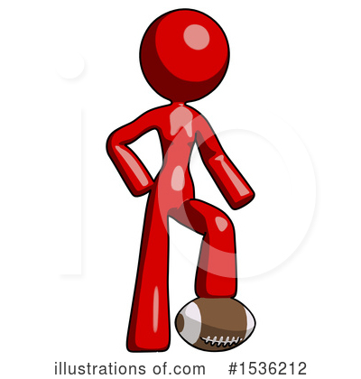 Royalty-Free (RF) Red Design Mascot Clipart Illustration by Leo Blanchette - Stock Sample #1536212