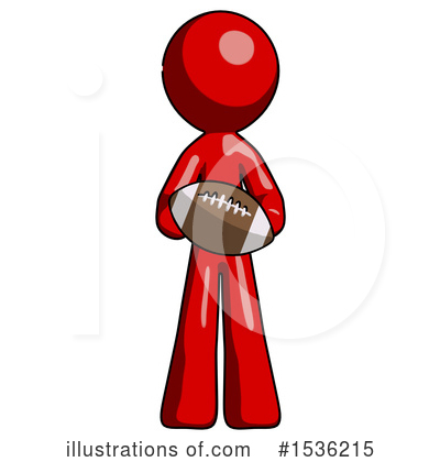Royalty-Free (RF) Red Design Mascot Clipart Illustration by Leo Blanchette - Stock Sample #1536215