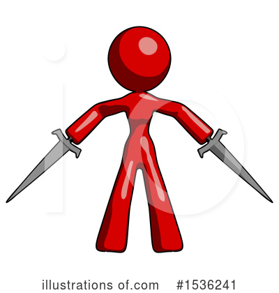 Royalty-Free (RF) Red Design Mascot Clipart Illustration by Leo Blanchette - Stock Sample #1536241