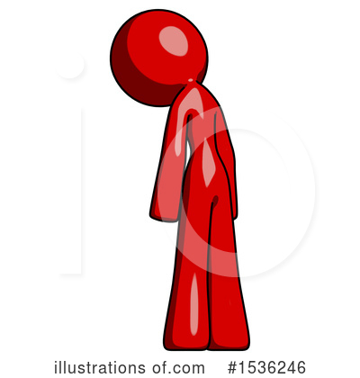 Royalty-Free (RF) Red Design Mascot Clipart Illustration by Leo Blanchette - Stock Sample #1536246