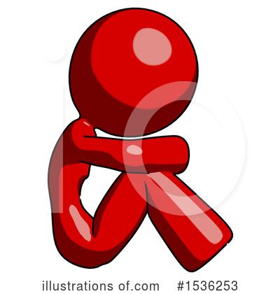 Royalty-Free (RF) Red Design Mascot Clipart Illustration by Leo Blanchette - Stock Sample #1536253
