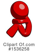Red Design Mascot Clipart #1536258 by Leo Blanchette