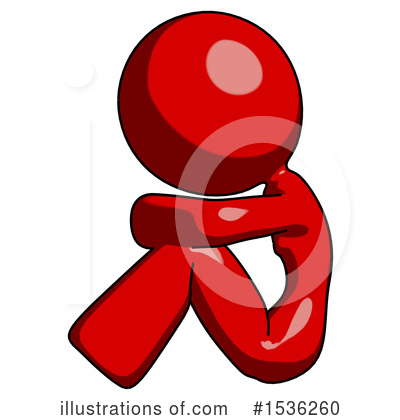 Royalty-Free (RF) Red Design Mascot Clipart Illustration by Leo Blanchette - Stock Sample #1536260