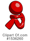 Red Design Mascot Clipart #1536260 by Leo Blanchette