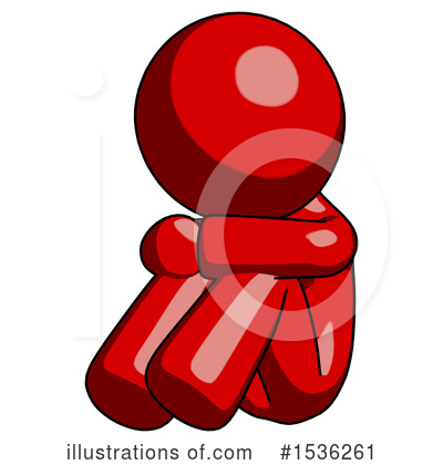 Royalty-Free (RF) Red Design Mascot Clipart Illustration by Leo Blanchette - Stock Sample #1536261