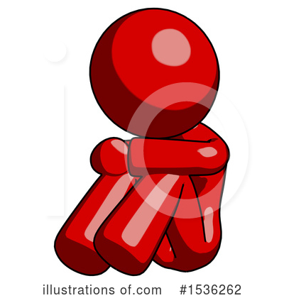 Royalty-Free (RF) Red Design Mascot Clipart Illustration by Leo Blanchette - Stock Sample #1536262