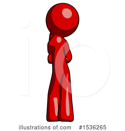 Royalty-Free (RF) Red Design Mascot Clipart Illustration by Leo Blanchette - Stock Sample #1536265