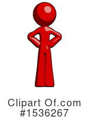 Red Design Mascot Clipart #1536267 by Leo Blanchette