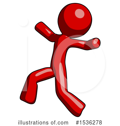 Royalty-Free (RF) Red Design Mascot Clipart Illustration by Leo Blanchette - Stock Sample #1536278