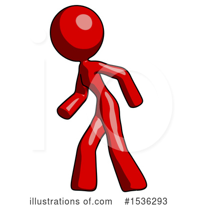 Royalty-Free (RF) Red Design Mascot Clipart Illustration by Leo Blanchette - Stock Sample #1536293