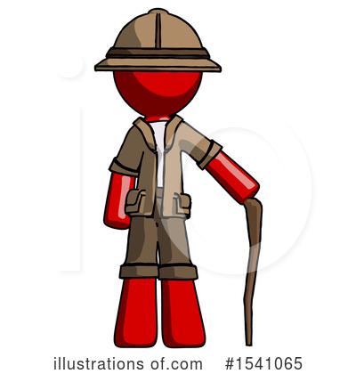 Royalty-Free (RF) Red Design Mascot Clipart Illustration by Leo Blanchette - Stock Sample #1541065