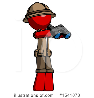 Royalty-Free (RF) Red Design Mascot Clipart Illustration by Leo Blanchette - Stock Sample #1541073