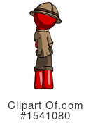 Red Design Mascot Clipart #1541080 by Leo Blanchette