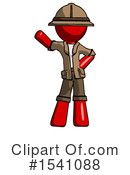 Red Design Mascot Clipart #1541088 by Leo Blanchette