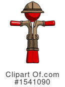 Red Design Mascot Clipart #1541090 by Leo Blanchette