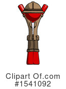 Red Design Mascot Clipart #1541092 by Leo Blanchette