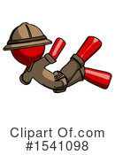 Red Design Mascot Clipart #1541098 by Leo Blanchette