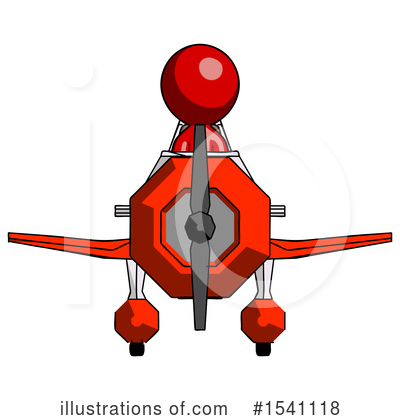 Royalty-Free (RF) Red Design Mascot Clipart Illustration by Leo Blanchette - Stock Sample #1541118