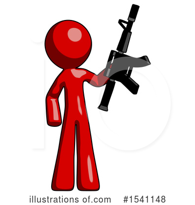Royalty-Free (RF) Red Design Mascot Clipart Illustration by Leo Blanchette - Stock Sample #1541148