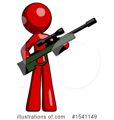Royalty-Free (RF) Red Design Mascot Clipart Illustration by Leo Blanchette - Stock Sample #1541149
