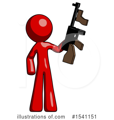 Royalty-Free (RF) Red Design Mascot Clipart Illustration by Leo Blanchette - Stock Sample #1541151