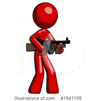 Royalty-Free (RF) Red Design Mascot Clipart Illustration by Leo Blanchette - Stock Sample #1541155