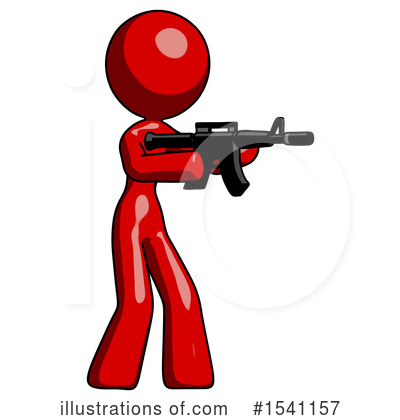Royalty-Free (RF) Red Design Mascot Clipart Illustration by Leo Blanchette - Stock Sample #1541157