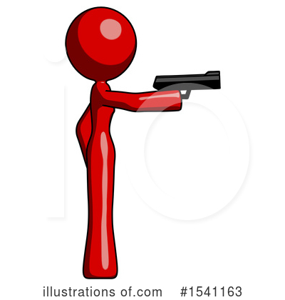 Royalty-Free (RF) Red Design Mascot Clipart Illustration by Leo Blanchette - Stock Sample #1541163