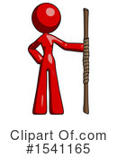 Red Design Mascot Clipart #1541165 by Leo Blanchette