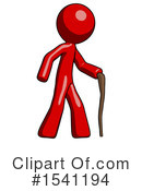 Red Design Mascot Clipart #1541194 by Leo Blanchette