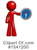 Red Design Mascot Clipart #1541200 by Leo Blanchette