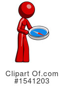 Red Design Mascot Clipart #1541203 by Leo Blanchette