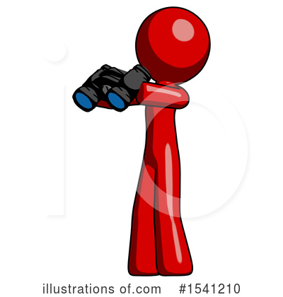 Royalty-Free (RF) Red Design Mascot Clipart Illustration by Leo Blanchette - Stock Sample #1541210