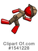 Red Design Mascot Clipart #1541228 by Leo Blanchette